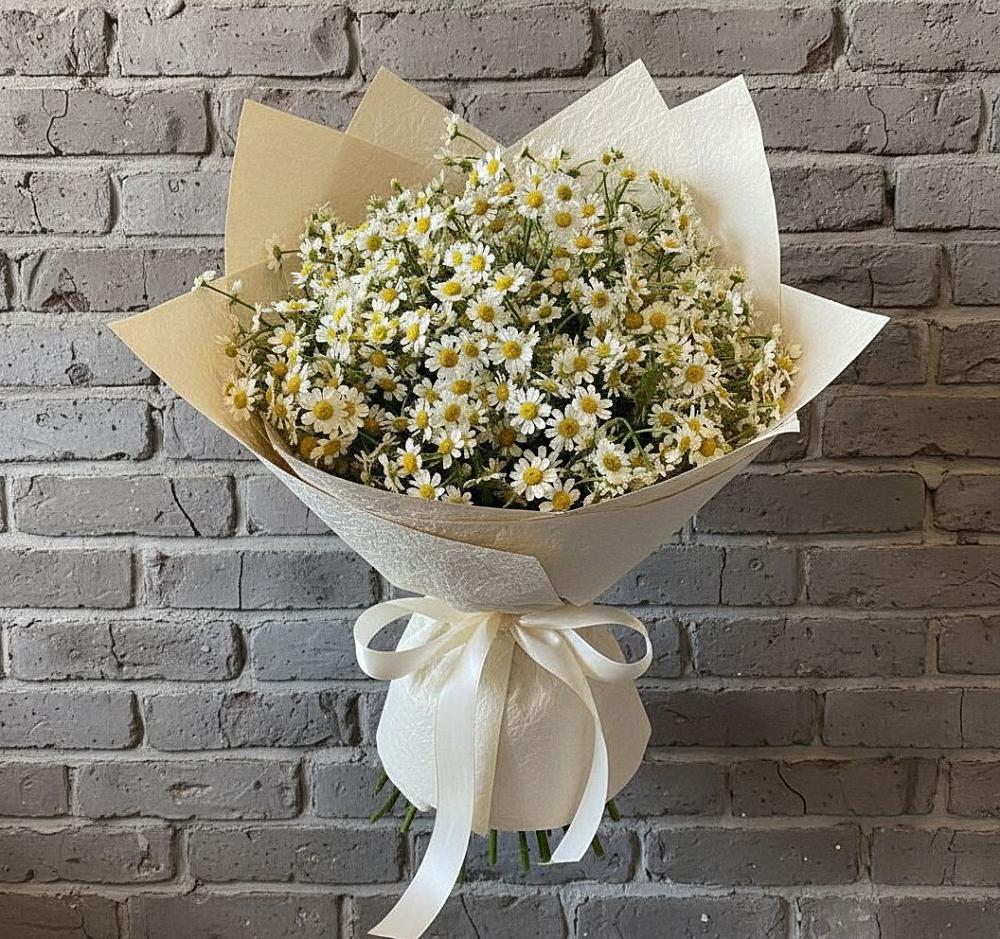 Букет цветов из: Ромашки в Перлевке