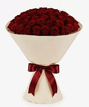 Букет 101 Бордовая роза Блэк Бакарра в Перлевке