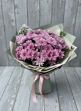 Букет цветов из:  Хризантемы в Перлевке