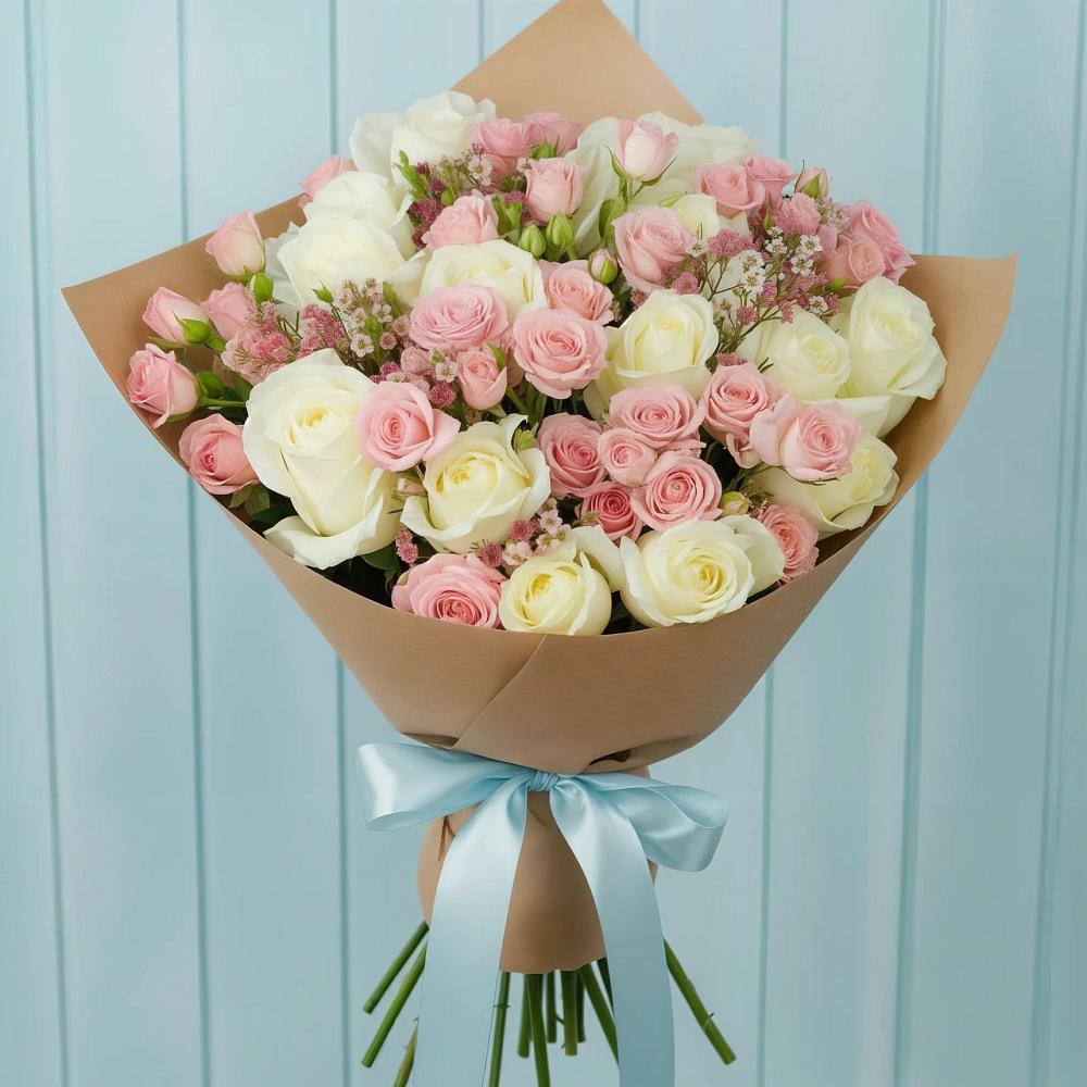 Букет цветов из: Розы в Перлевке