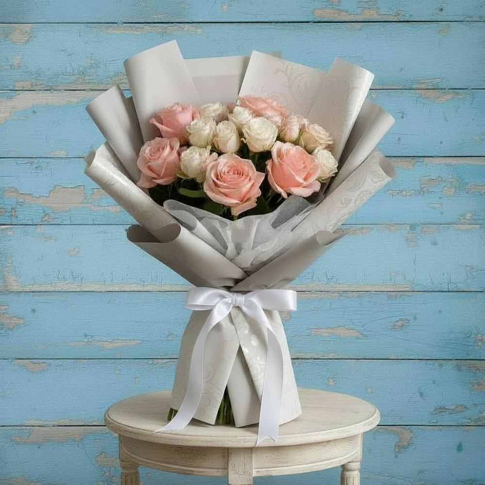 Букет цветов из: Розы в Перлевке