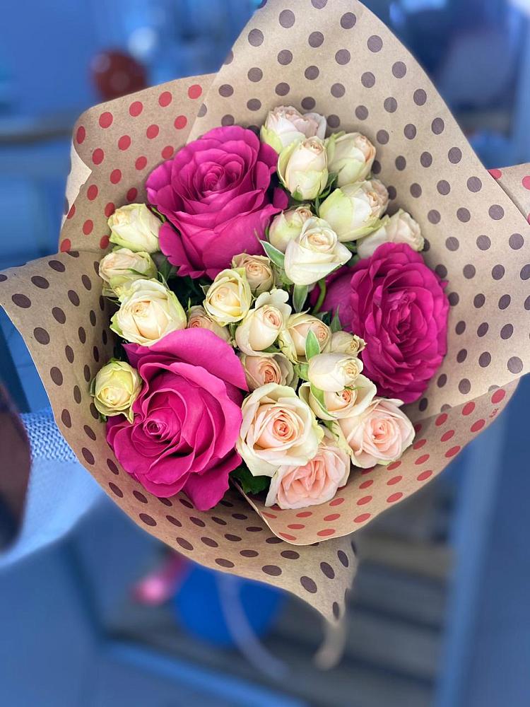 Букет цветов из: Розы в Перлевке