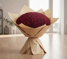 Букет 101 Красная роза в Перлевке