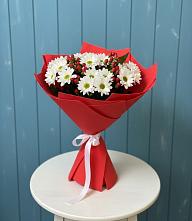 Букет цветов из:  Хризантемы #REPLACE_PRED# Перлевке