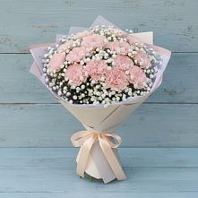 Букет цветов из:  Гвоздики в Перлевке