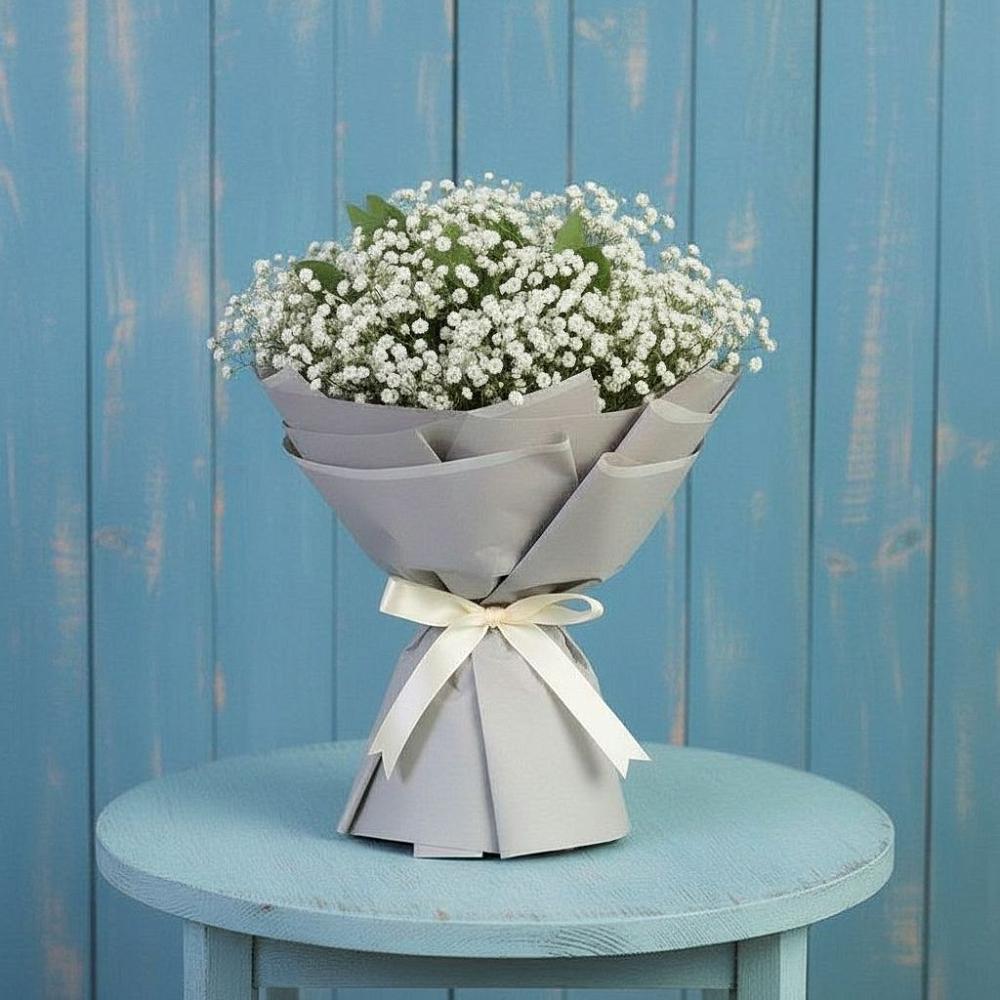 Букет цветов из: Гипсофила в Перлевке