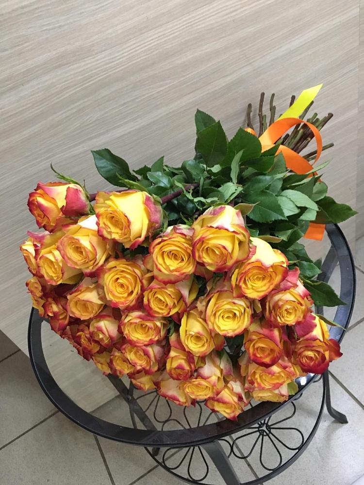 Букет Желтые розы в Перлевке