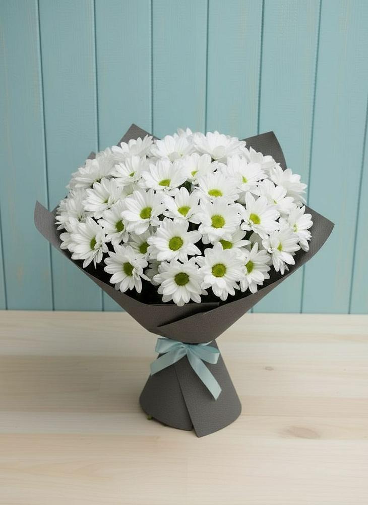 Букет цветов из: Хризантемы в Перлевке