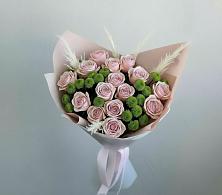 Букет цветов из:  Розы и Хризантемы в Перлевке