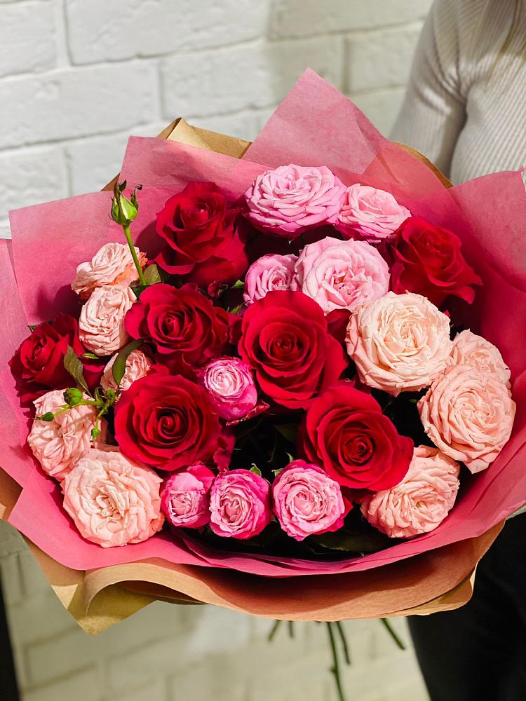 Букет цветов из: Розы в Перлевке