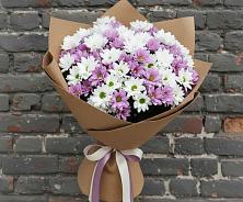 Букет цветов из:  Хризантемы в Перлевке