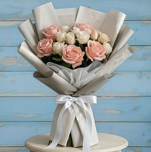 Букет цветов из:  Розы #REPLACE_PRED# Перлевке