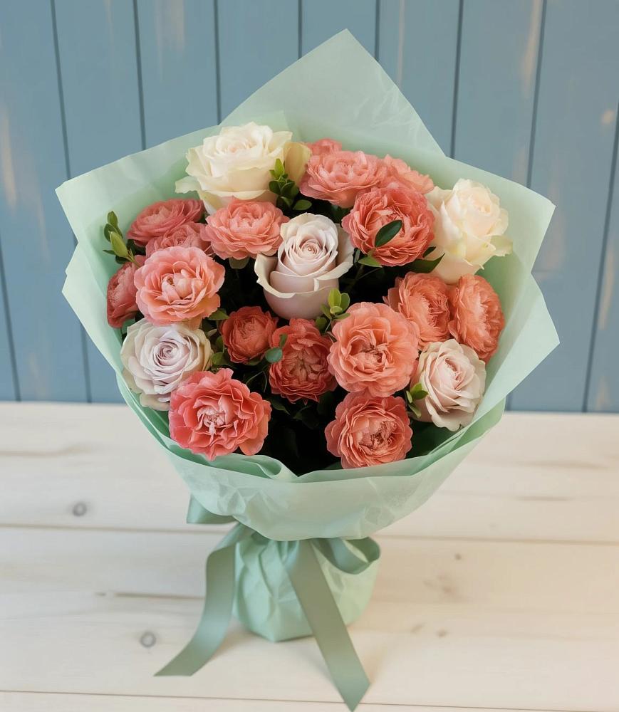 Букет цветов из: Розы в Перлевке