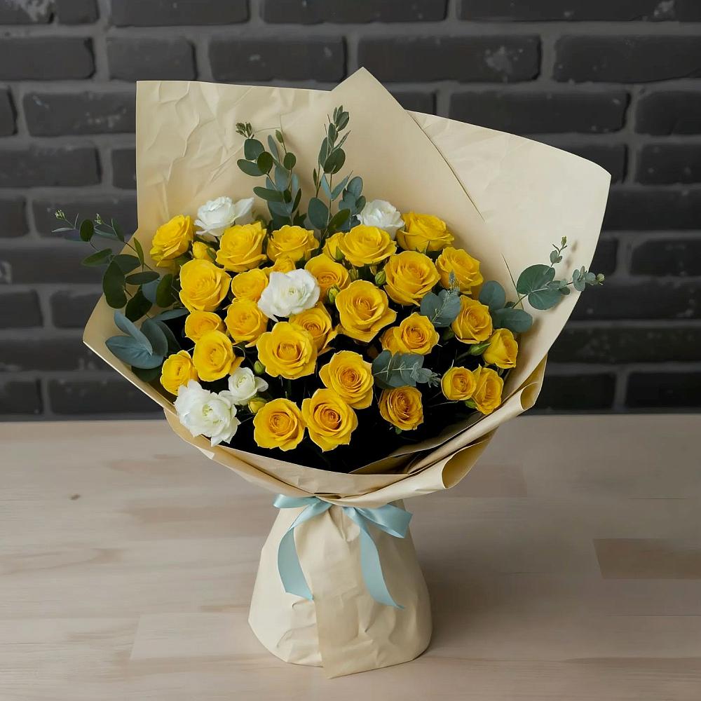 Букет цветов из: Розы в Перлевке