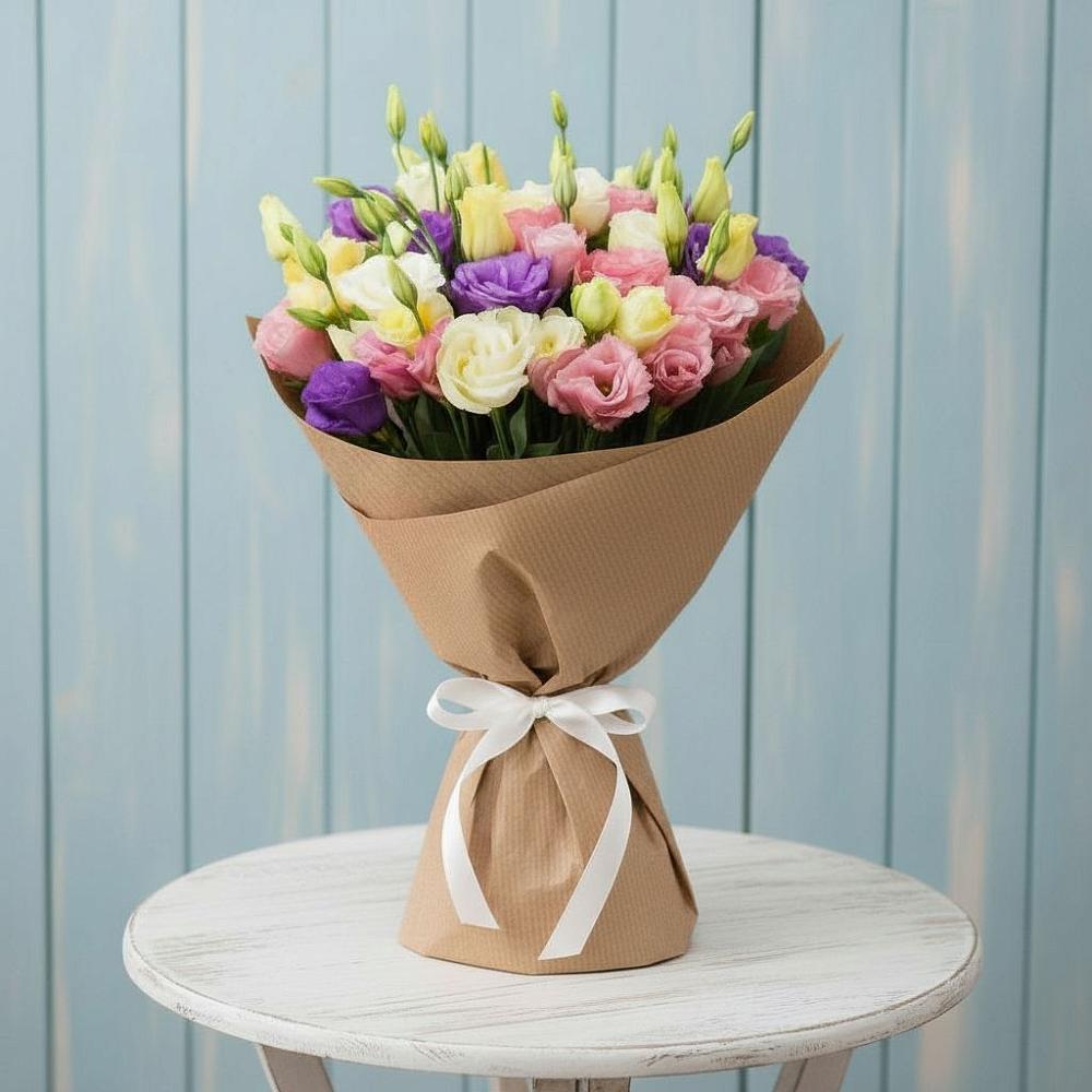 Букет цветов из: Лизиантусы в Перлевке