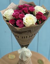 Букет цветов из:  Розы в Перлевке