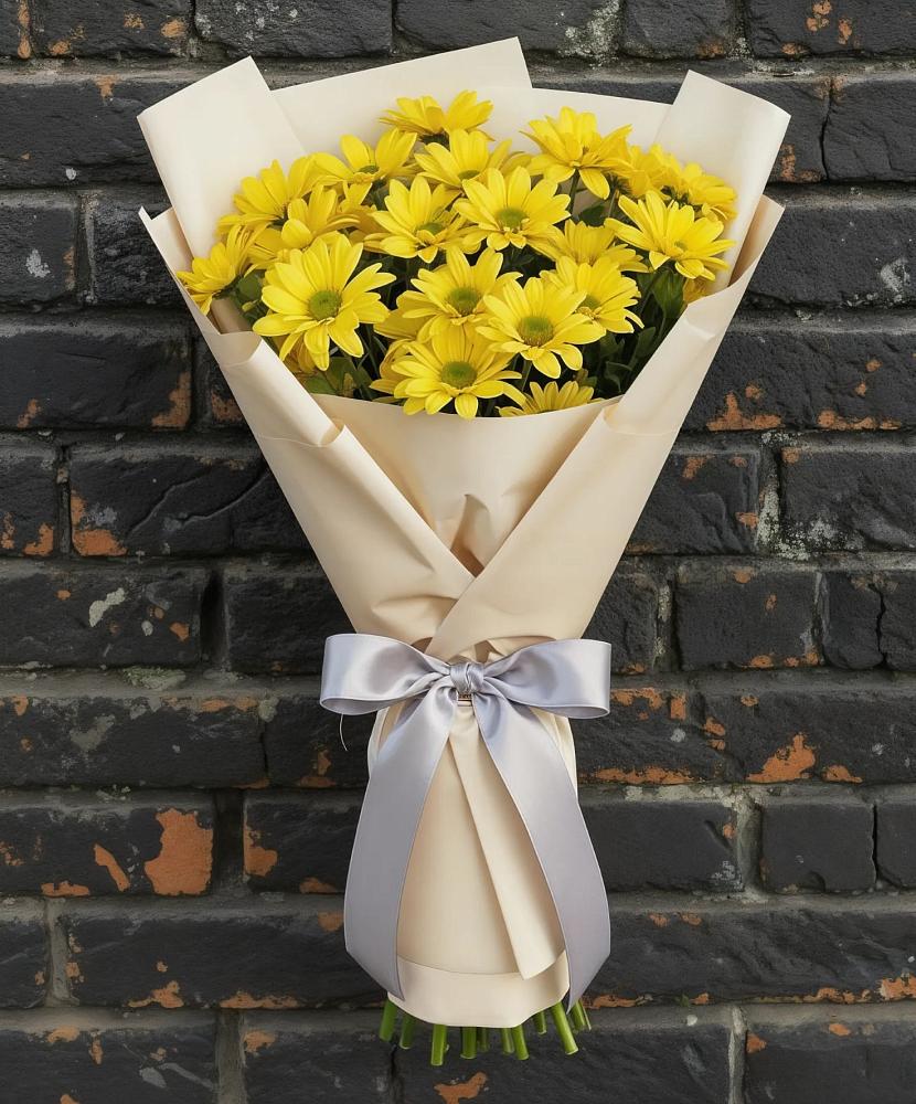Букет цветов из: Хризантемы в Перлевке