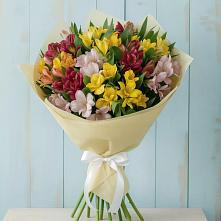 Букет цветов из:  Альстромерии в Перлевке