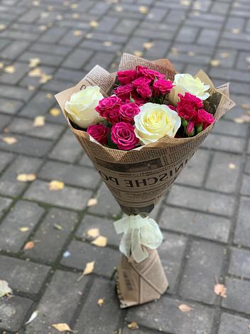 Букет цветов из: Розы в Перлевке
