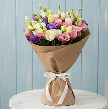 Букет цветов из:  Лизиантусы в Перлевке