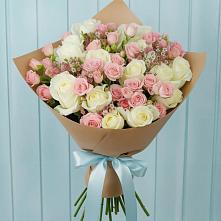 Букет цветов из:  Розы в Перлевке